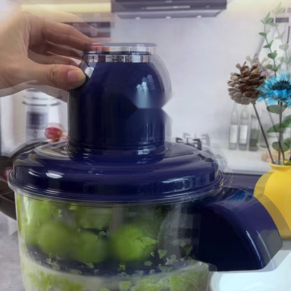 Grapes peeling inside SpinPeel — real demo
